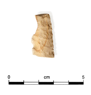 Late Paleoindian point midsection